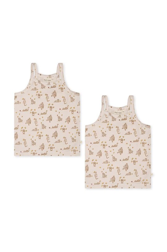 That's mine top dziecięcy Esta 2-pack wzorzyste beżowy 085876