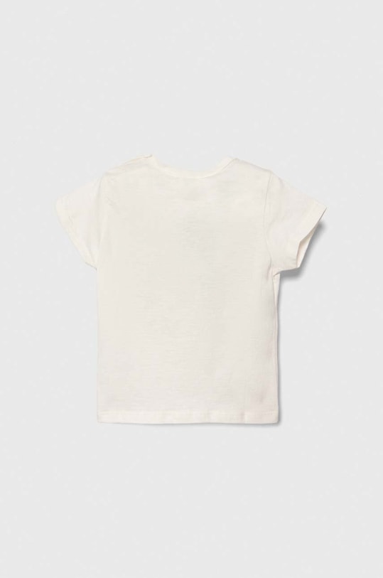 United Colors of Benetton tricou din bumbac pentru bebelusi 3I1XA104G.W.Seasonal bej SS24