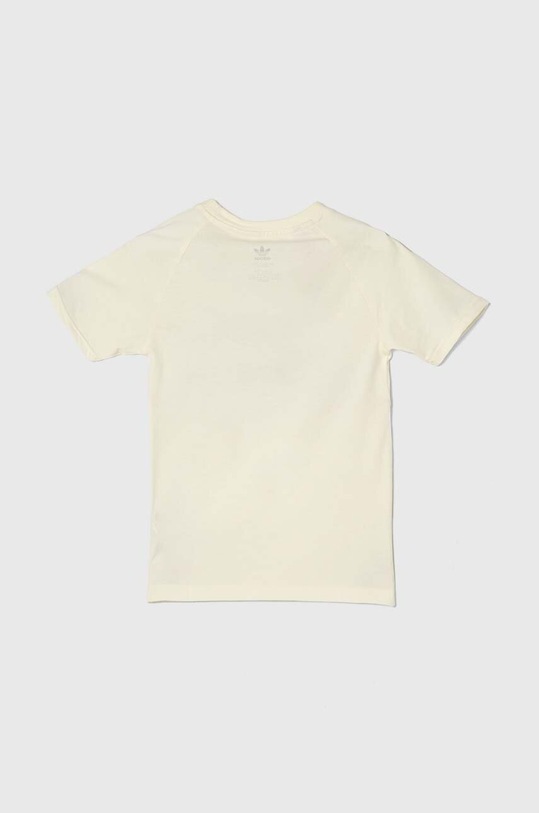Dětské bavlněné tričko adidas Originals IP2653 béžová SS24