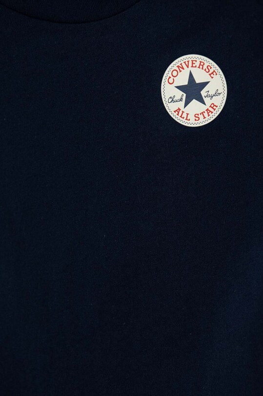 Băieți Converse tricou de bumbac pentru copii 8C9506 bleumarin