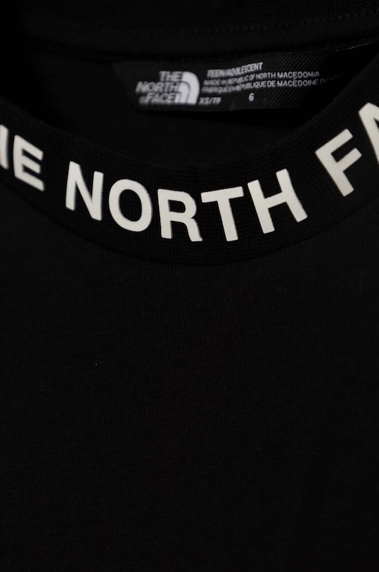Момче Памучна тениска The North Face NEW SS ZUMU TEE NF0A877S черен