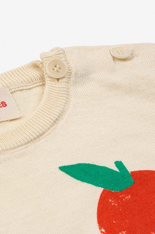 BIMBA Bobo Choses maglietta in cotone neonati 124AB113 beige