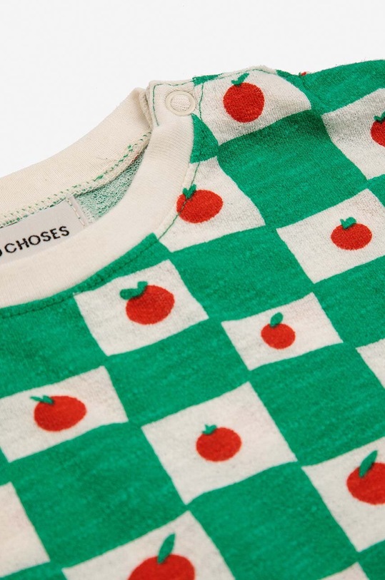 Băieți Bobo Choses tricou din bumbac pentru bebelusi 124AB010 verde