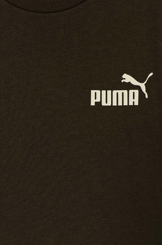 Chlapec Detské bavlnené tričko Puma ESS Small Logo Tee B 586961 zelená