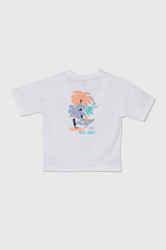 zippy tricou de bumbac pentru copii 3105927202 alb SS24