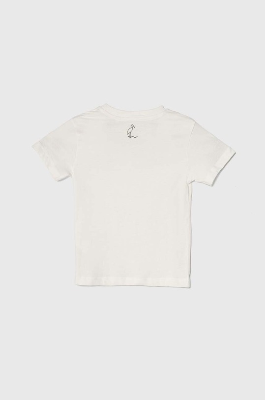 zippy t-shirt bawełniany dziecięcy 3105942006 biały SS24