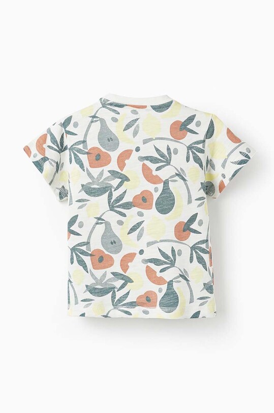 zippy t-shirt bawełniany niemowlęcy 3106098201 beżowy SS24