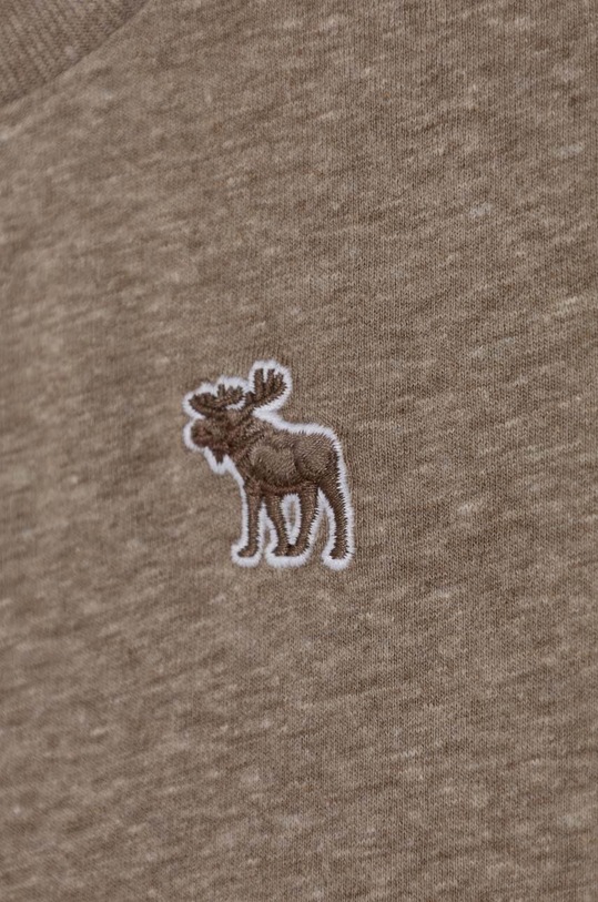Chłopiec Abercrombie & Fitch t-shirt dziecięcy KI224.4008 beżowy