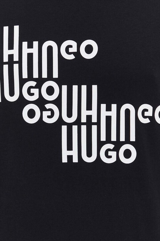 Pamučna majica HUGO 50504936 crna
