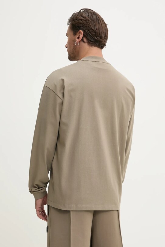 Abbigliamento HUGO top a maniche lunghe in cotone 50511029 beige