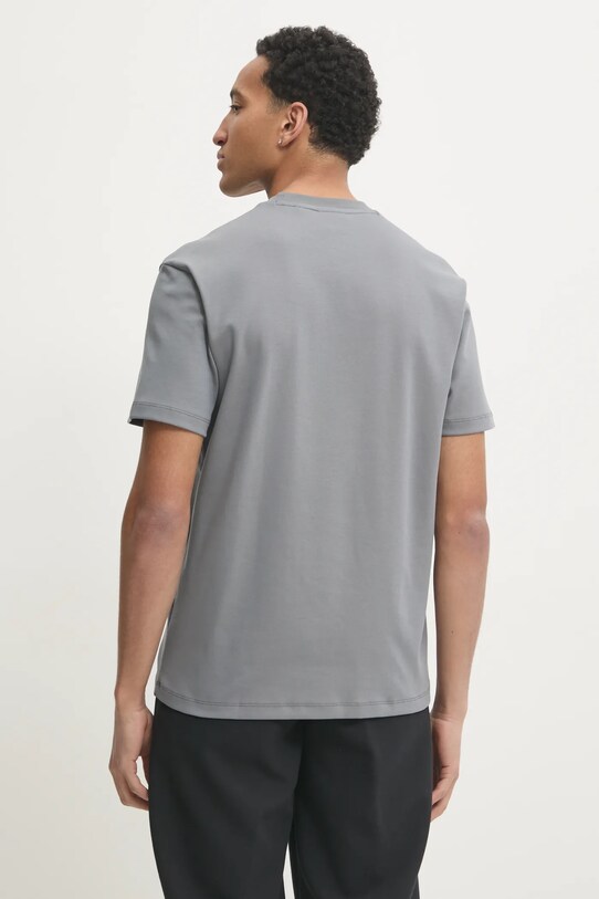 Odzież HUGO t-shirt bawełniany 50505201 szary
