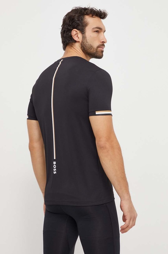 BOSS Green t-shirt x Matteo Berrettini 50506348 czarny SS24