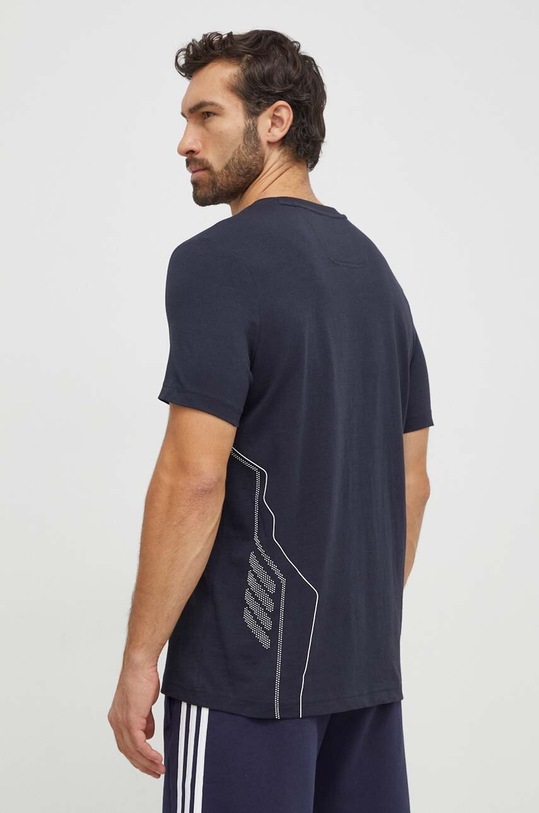 Odzież BOSS Green t-shirt bawełniany 50506358 granatowy