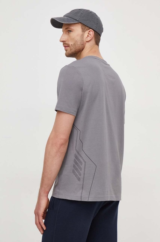 Odzież BOSS Green t-shirt bawełniany 50506358 szary