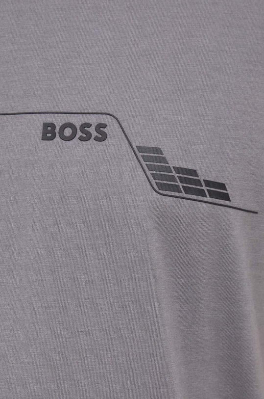 Бавовняна футболка Boss Green 50506358 сірий