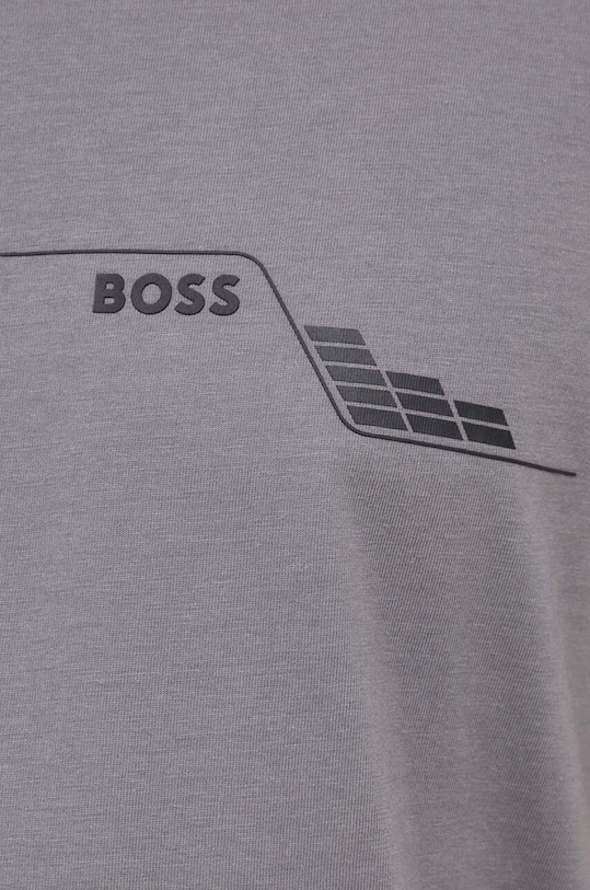 BOSS Green t-shirt bawełniany 50506358 szary