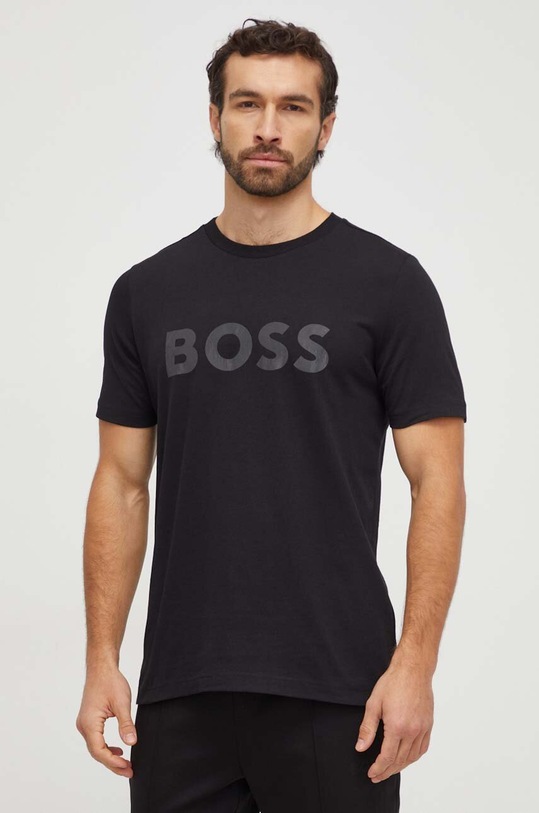 BOSS Green tricou negru 50506363