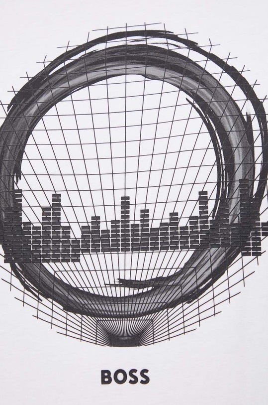 Tričko Boss Green 50506372 bílá