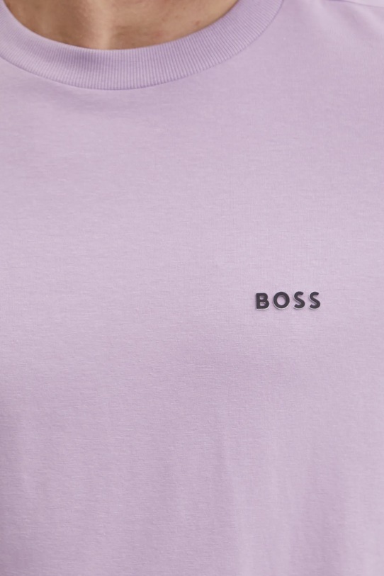 Футболка Boss Green Tee 50506373 фиолетовой