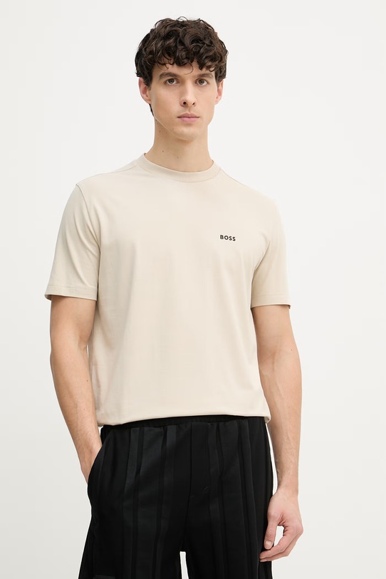 BOSS Green футболка для мужчин Tee бежевый 50506373