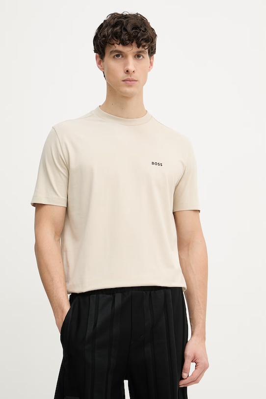 BOSS Green футболка для мужчин Tee бежевый 50506373