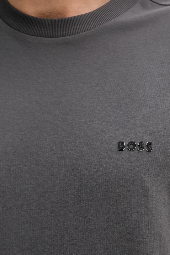 Tričko BOSS Green šedá 50506373