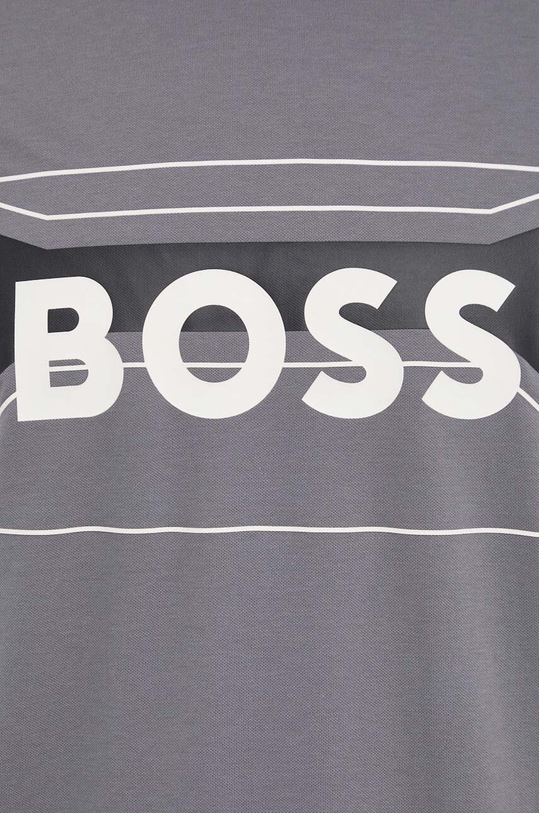 BOSS Green t-shirt bawełniany 50514527 szary