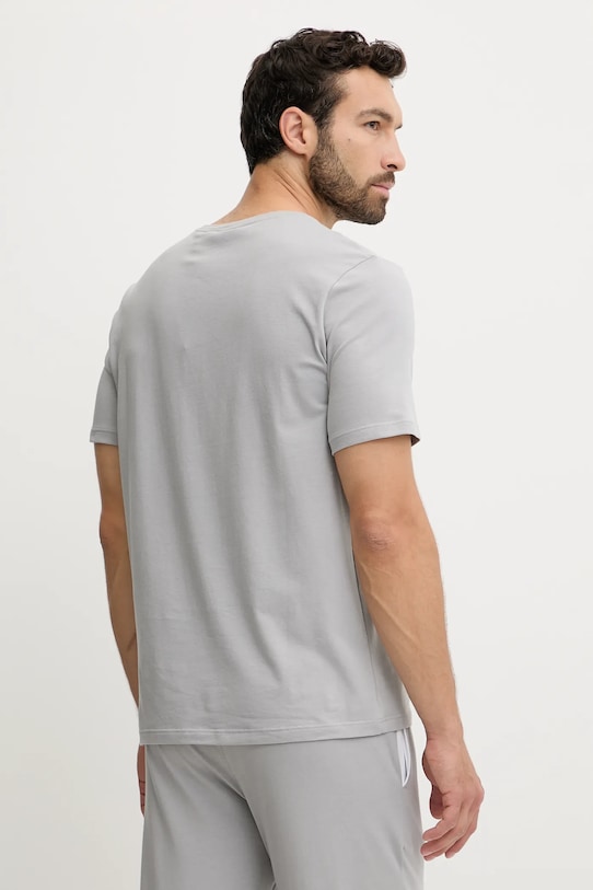 Ρούχα Μπλουζάκι lounge BOSS 50515312 γκρί