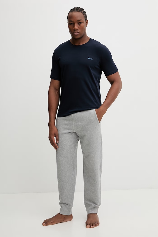 BOSS t-shirt lounge Mix&Match T-Shirt R 50515312 granatowy SS26