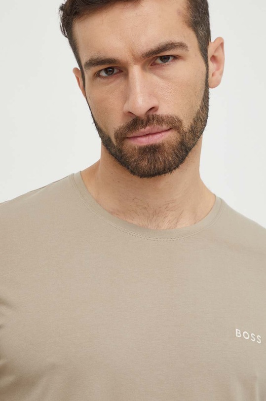 BOSS t-shirt lounge 50515312 beżowy NC25
