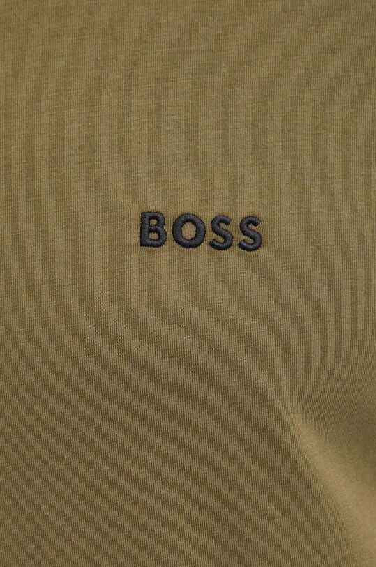 Μπλουζάκι lounge BOSS πράσινο 50515312