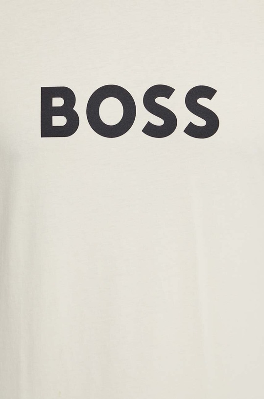 BOSS t-shirt bawełniany beżowy 50503276