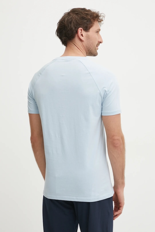 Oblečení Bavlněné tričko BOSS 50517970 modrá