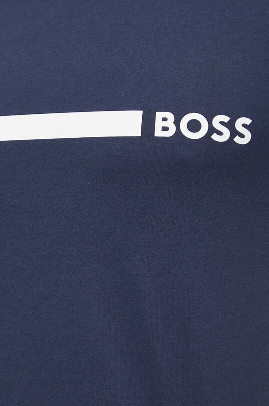 BOSS t-shirt bawełniany 50517970 granatowy