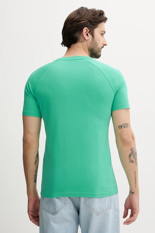 BOSS tricou din bumbac 50517970 turcoaz SS25