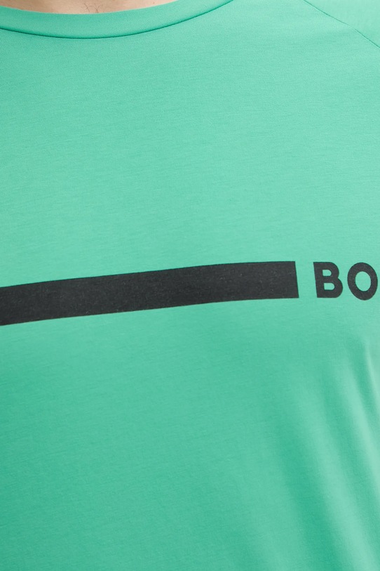 BOSS tricou din bumbac turcoaz 50517970