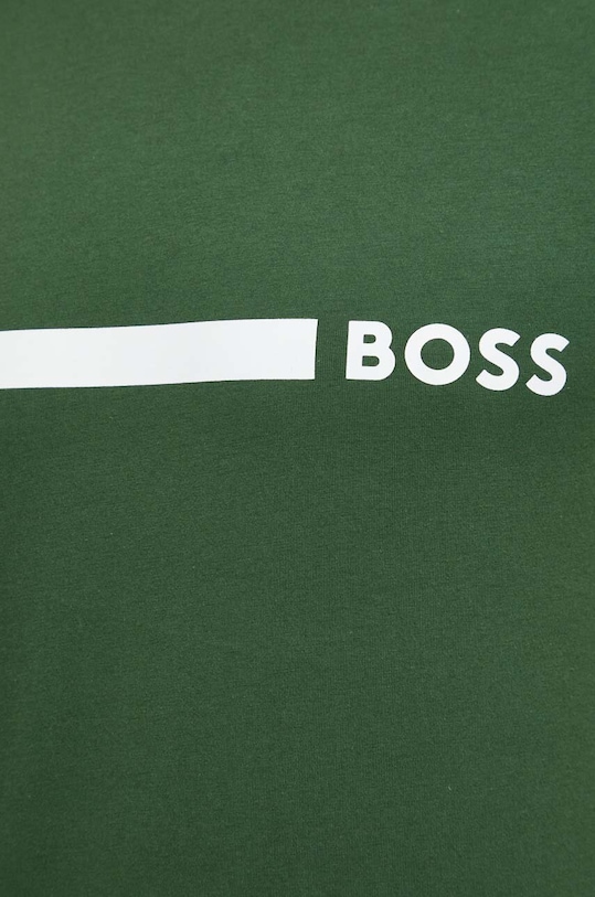 BOSS t-shirt bawełniany 50517970 zielony