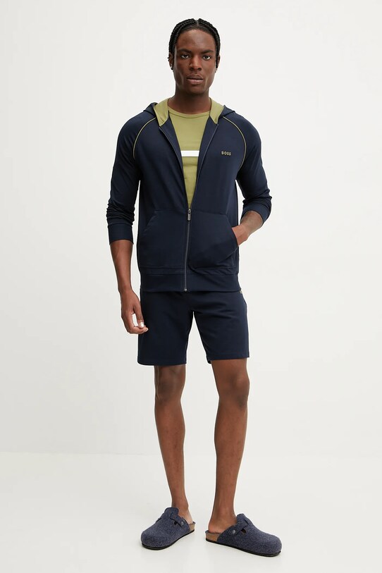 BOSS tricou din bumbac 50517970 verde SS25