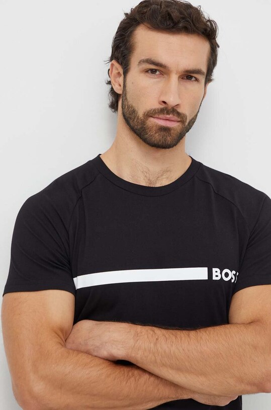 BOSS tricou din bumbac negru 50517970