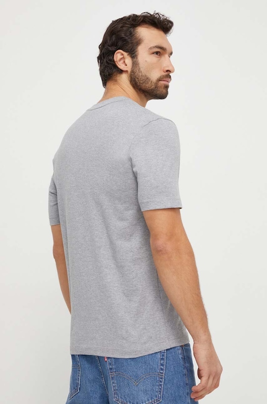 BOSS t-shirt bawełniany 50506923 szary SS24