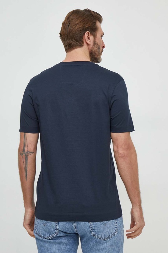 Odzież BOSS t-shirt bawełniany 50507787 granatowy