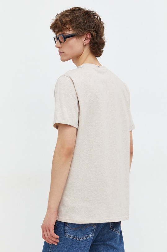 Odzież Les Deux t-shirt bawełniany LDM101123 beżowy