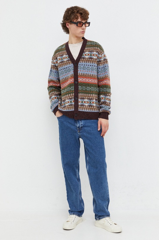 Les Deux t-shirt bawełniany LDM101123 beżowy