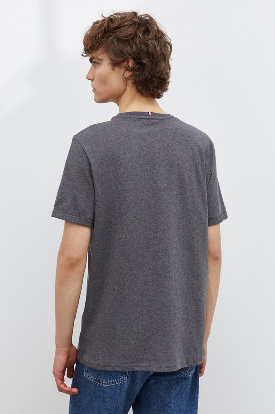 Odzież Les Deux t-shirt bawełniany LDM101170 szary