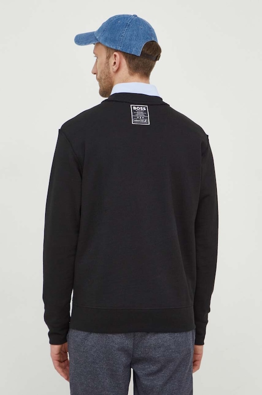 Odzież BOSS Orange bluza bawełniana 50505240 czarny