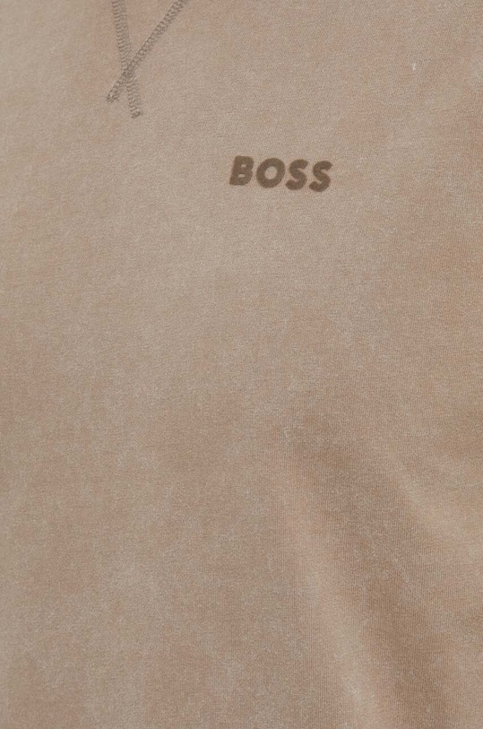 BOSS Orange t-shirt bawełniany beżowy 50505257