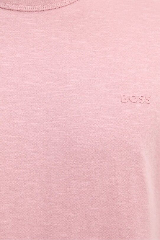 BOSS Orange t-shirt bawełniany 50508243 różowy
