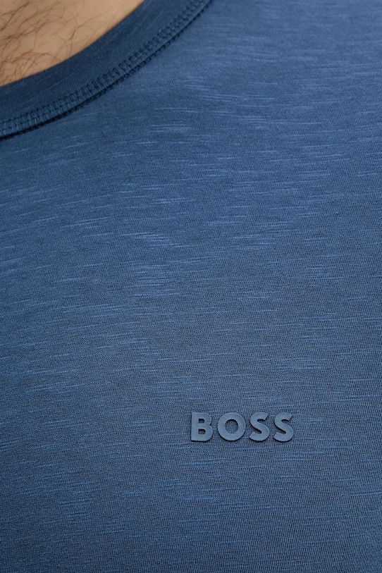 Бавовняна футболка BOSS Orange блакитний 50508243
