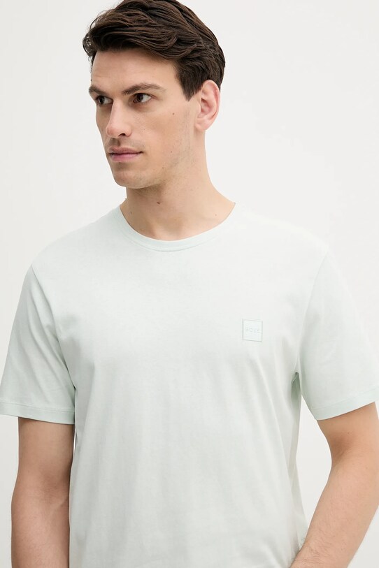Odzież BOSS Orange t-shirt bawełniany 50508584 zielony