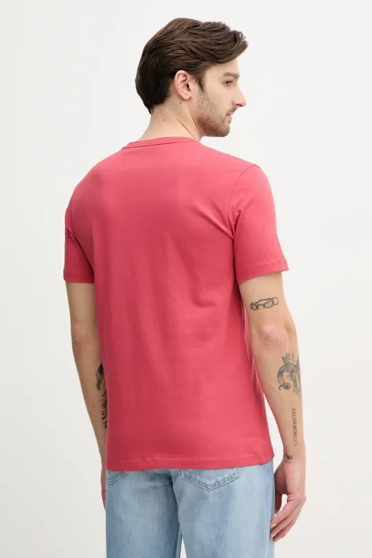 Oblečení Bavlněné tričko BOSS Orange Tales 50508584 červená